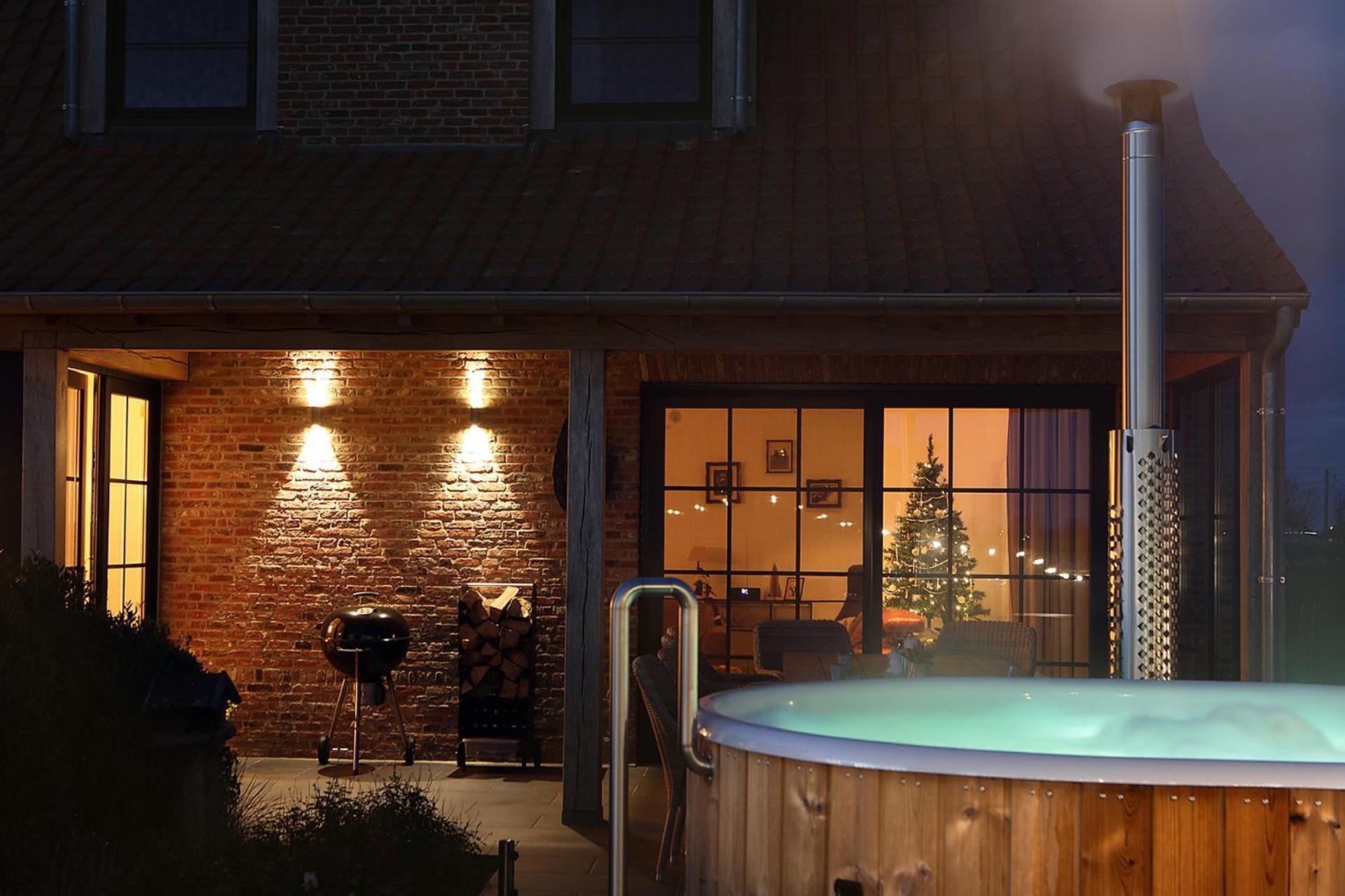 Florentinus Met Hottub, Afgesloten Tuin En Overdekt Terras 弗尔内 外观 照片